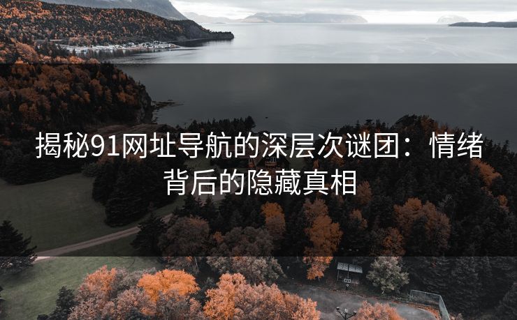 揭秘91网址导航的深层次谜团：情绪背后的隐藏真相